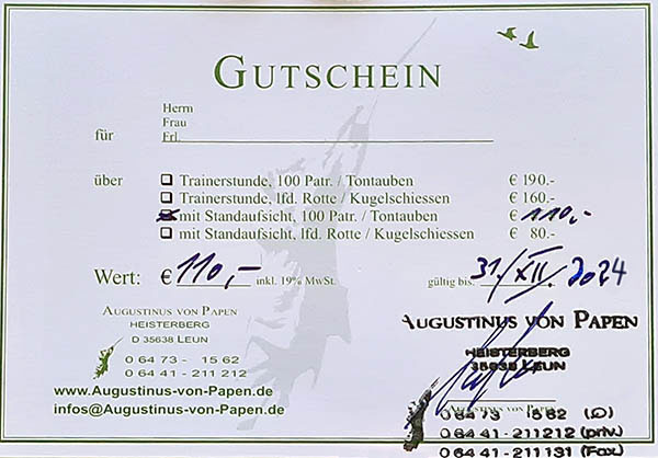 Gutschein